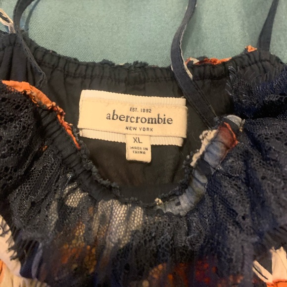 ABERCROMBIE KIDS.. BEAUTIFUL FLORAL TANK TOP! XL - Picture 4 of 4